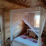 Luxury Log With Wood Fired Hot Tub Chalet Moville