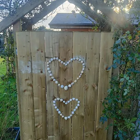 木屋 Luxury Log With Wood Fired Hot Tub *